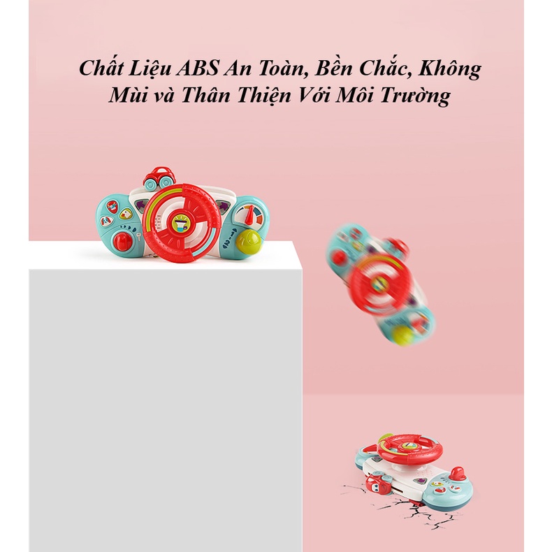 Đồ Chơi Tay Lái (Vô Lăng) Gắn Xe Đẩy, Nôi Cũi, Ô Tô - BabyCare