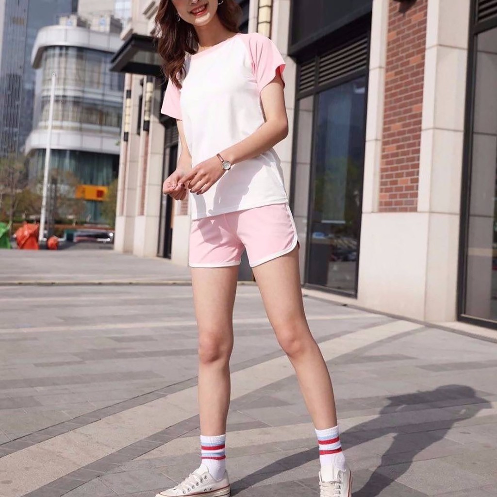 DB030 - Bộ đồ dành cho mùa hè dễ thương làm đồ mặc nhà, đô đi chơi, đồ tập thể thao, đồ đi ngủ. Macmot