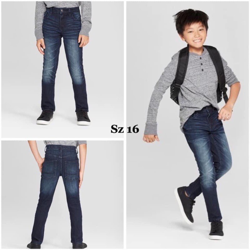 Quần jean thun bé trai Cat & Jack sz 4-16T vnxk