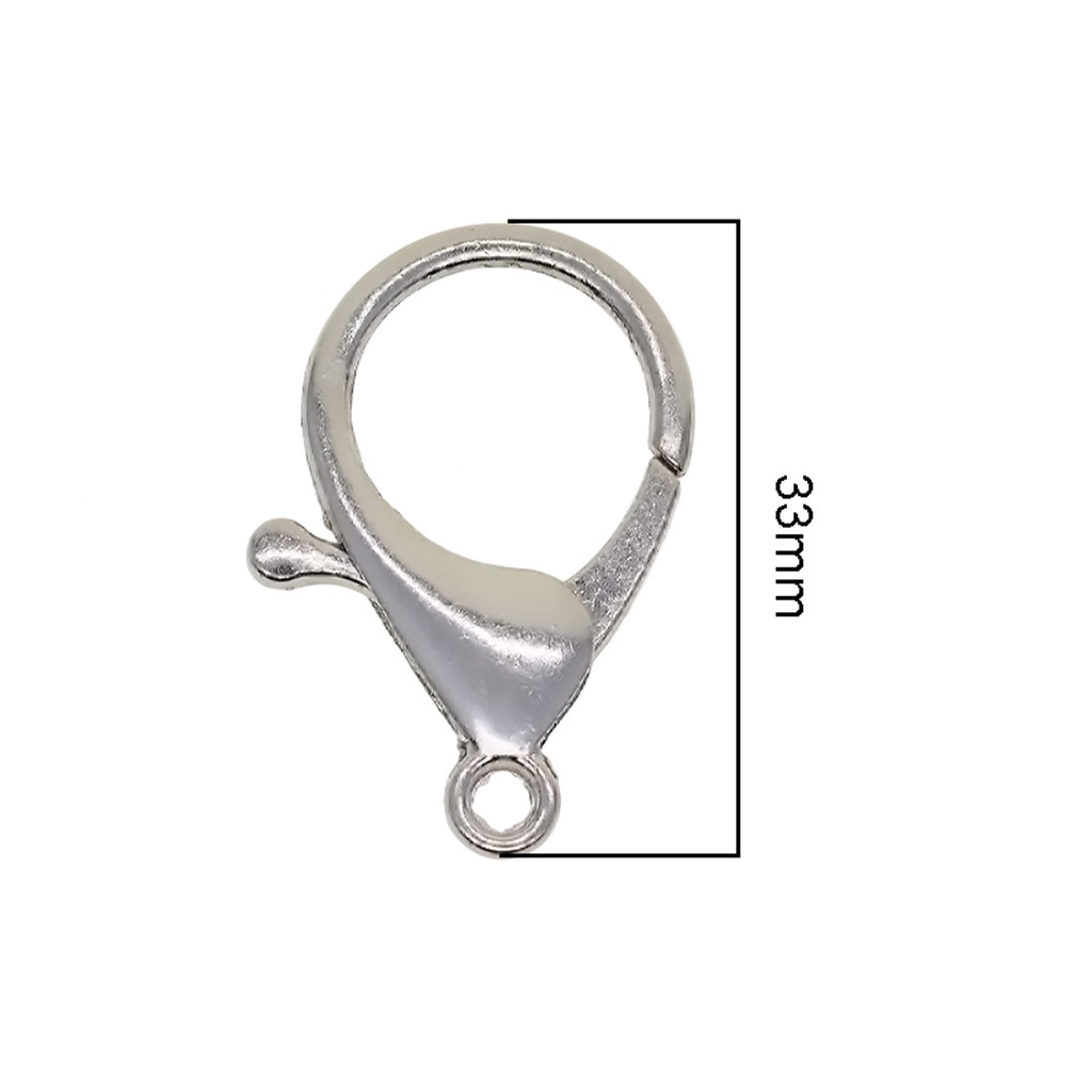 [Dynwave] Set 10 Móc Khóa Tôm Hùm Lớn 33mm Tự Làm Trang Sức Chìa Khóa