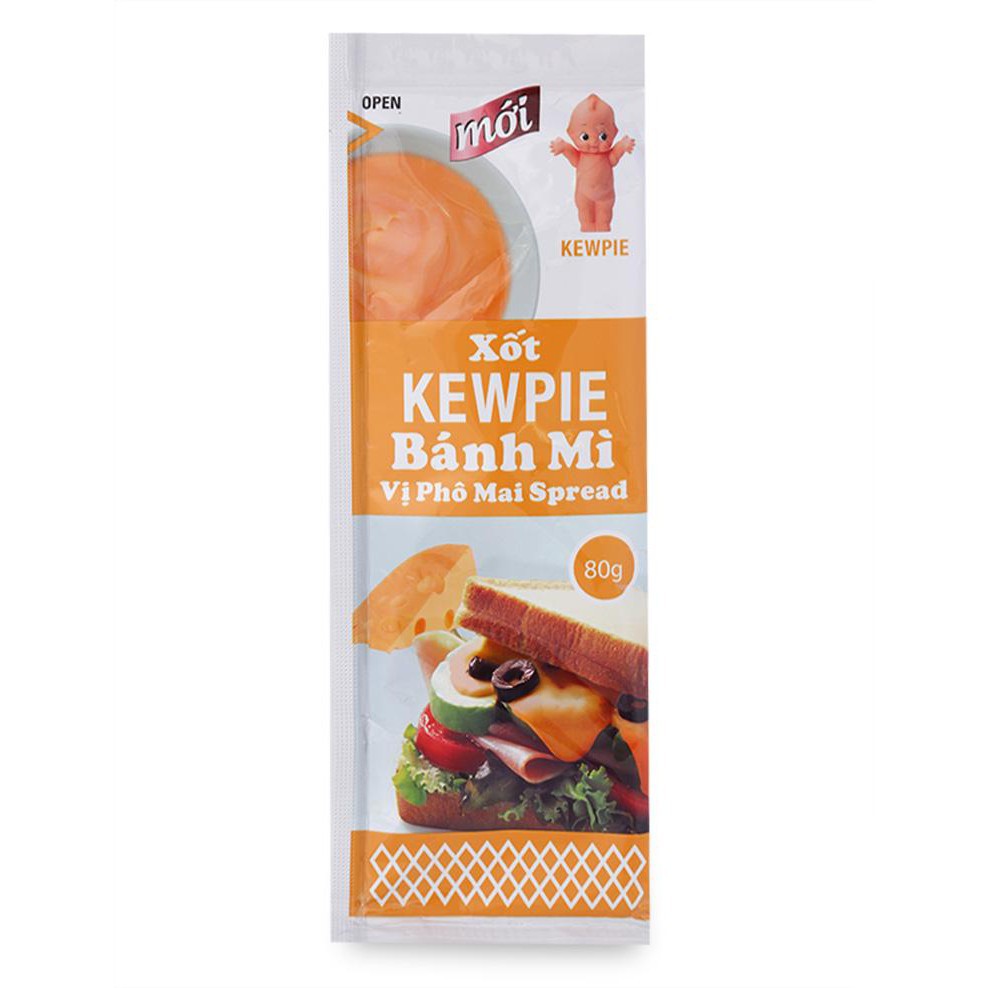 kewpie Xốt bánh mì vị phomai kewpie 80g