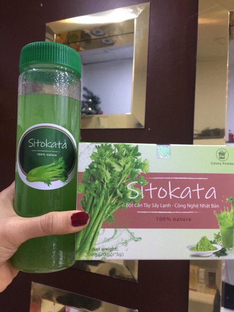 Bán sỉ Combo 10 Hộp Cần tây sitokata + tặng 10 bình nước + cẩm nang chính Hãng F99 | BigBuy360 - bigbuy360.vn
