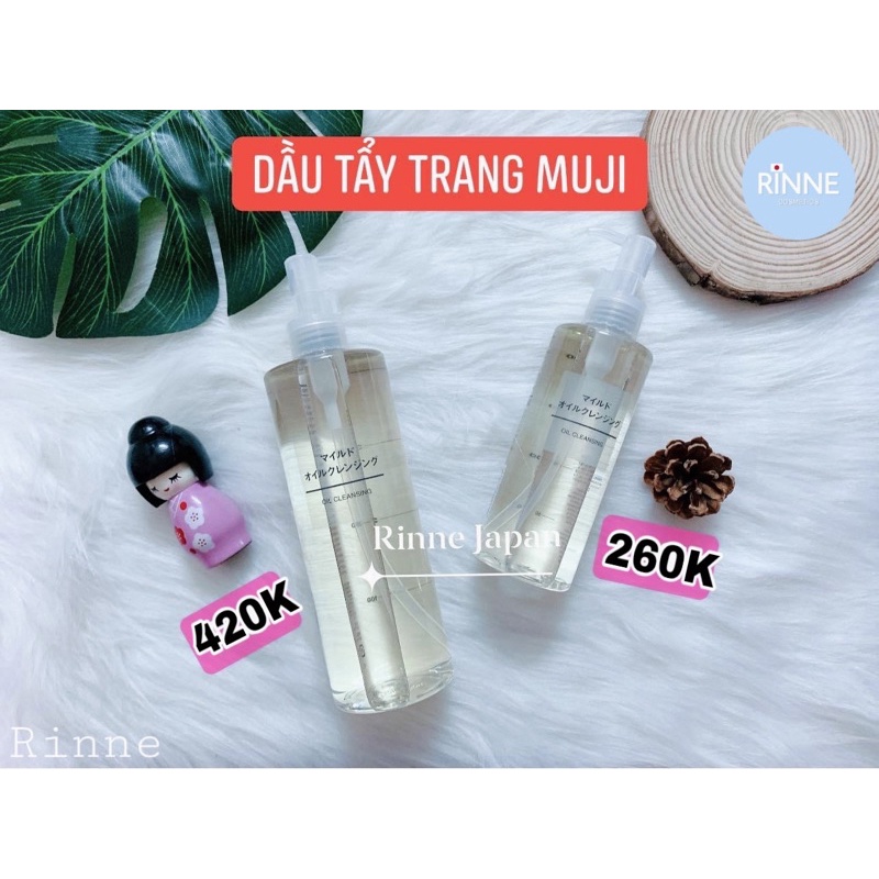 Dầu Tẩy Trang Muji Cleansing Oil 200ml, 400ml