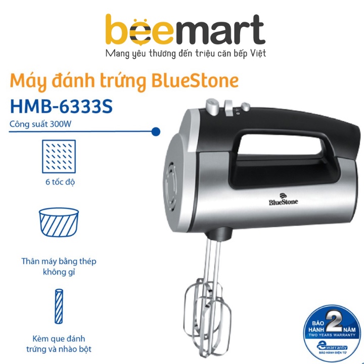 Máy đánh trứng Bluestone HMB-6333S