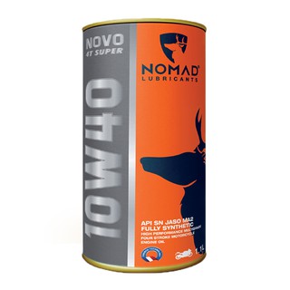 Nhớt tổng hợp toàn phần nomad 1.1l api sn- jaso ma2 10w40