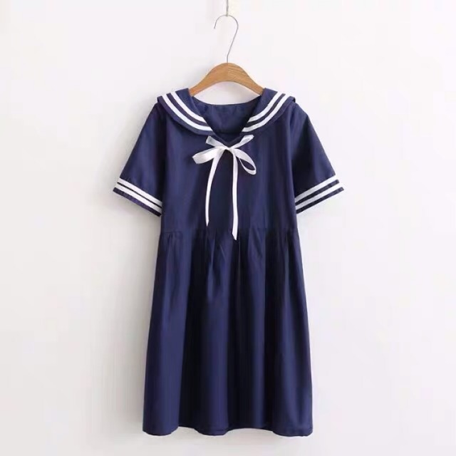 Đầm thuỷ thủ ulzzang dễ thương (new tag)