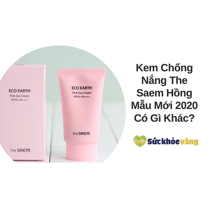Kem chống nắng THE SAEM Eco Earth Sun Cream kem chống nắng dịu nhẹ cho làn,ngăn ngừa dấu hiệu lão hóa sớm chống tia uv | BigBuy360 - bigbuy360.vn