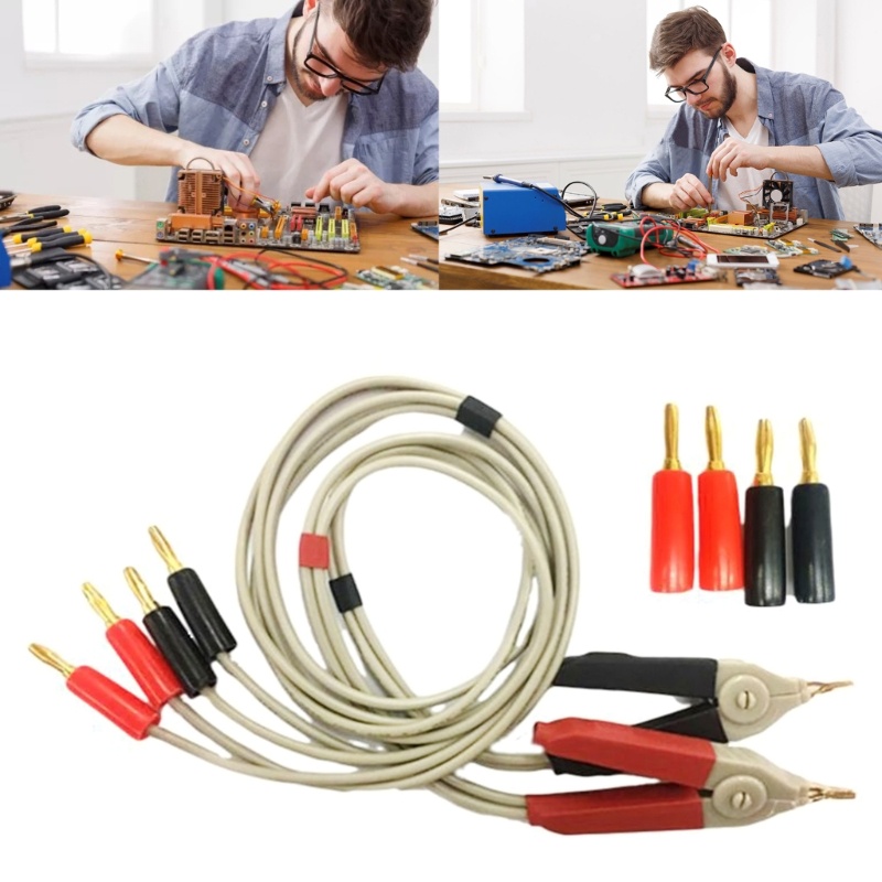 Kẹp Đầu Dò Dây Cáp Kiểm Tra LCR Chuyên Dụng