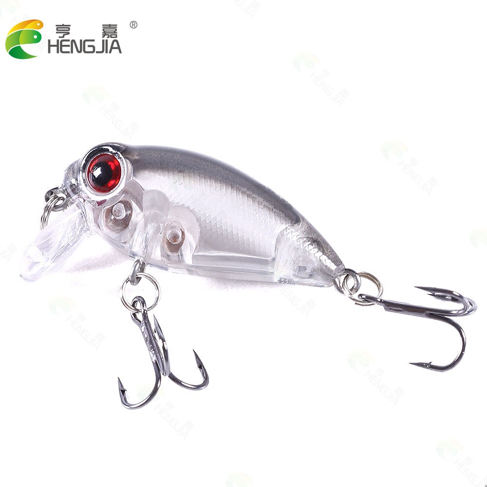 Mồi Câu Cá Giả 4cm 3.5g Mini Cứng HENGJIA