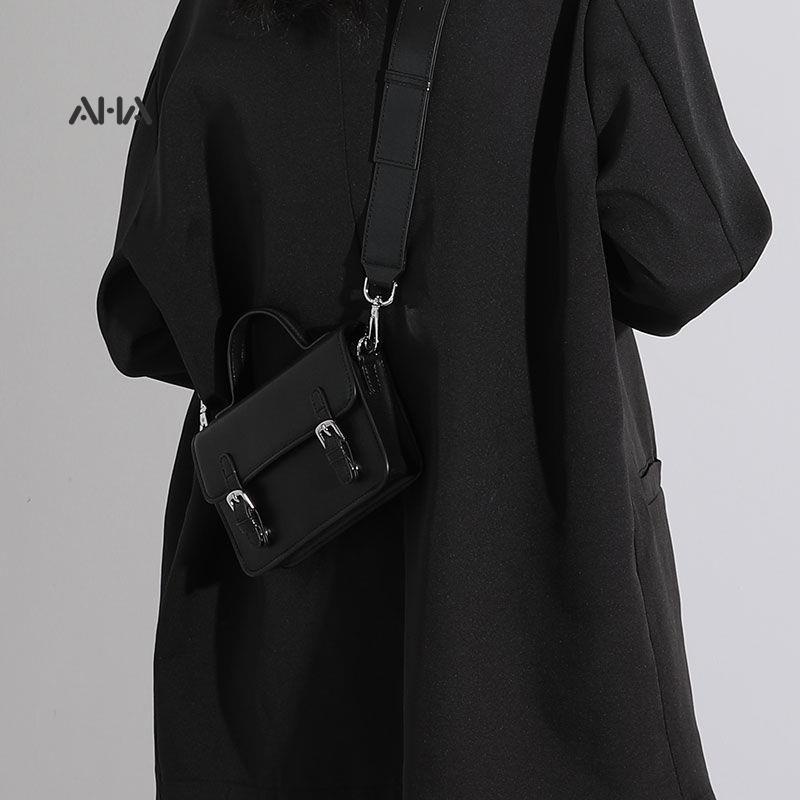 Túi đeo chéo AHA official mini hình vuông phong cách cổ điển thời trang