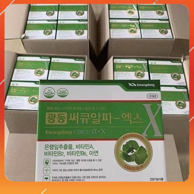 Viên uống bổ não Kwangdong Circu hộp 120 viên của Hàn Quốc | BigBuy360 - bigbuy360.vn
