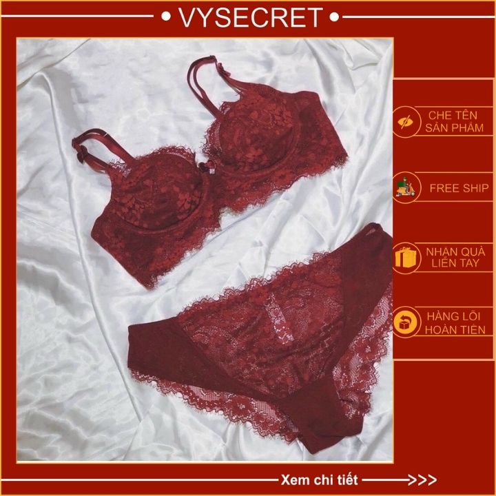 BỘ ĐỒ LÓT REN,SÉT NỘI Y  CAO CẤP MÚT MỎNG CÓ GỌNG SEXY ÔM NGỰC C1245 | WebRaoVat - webraovat.net.vn