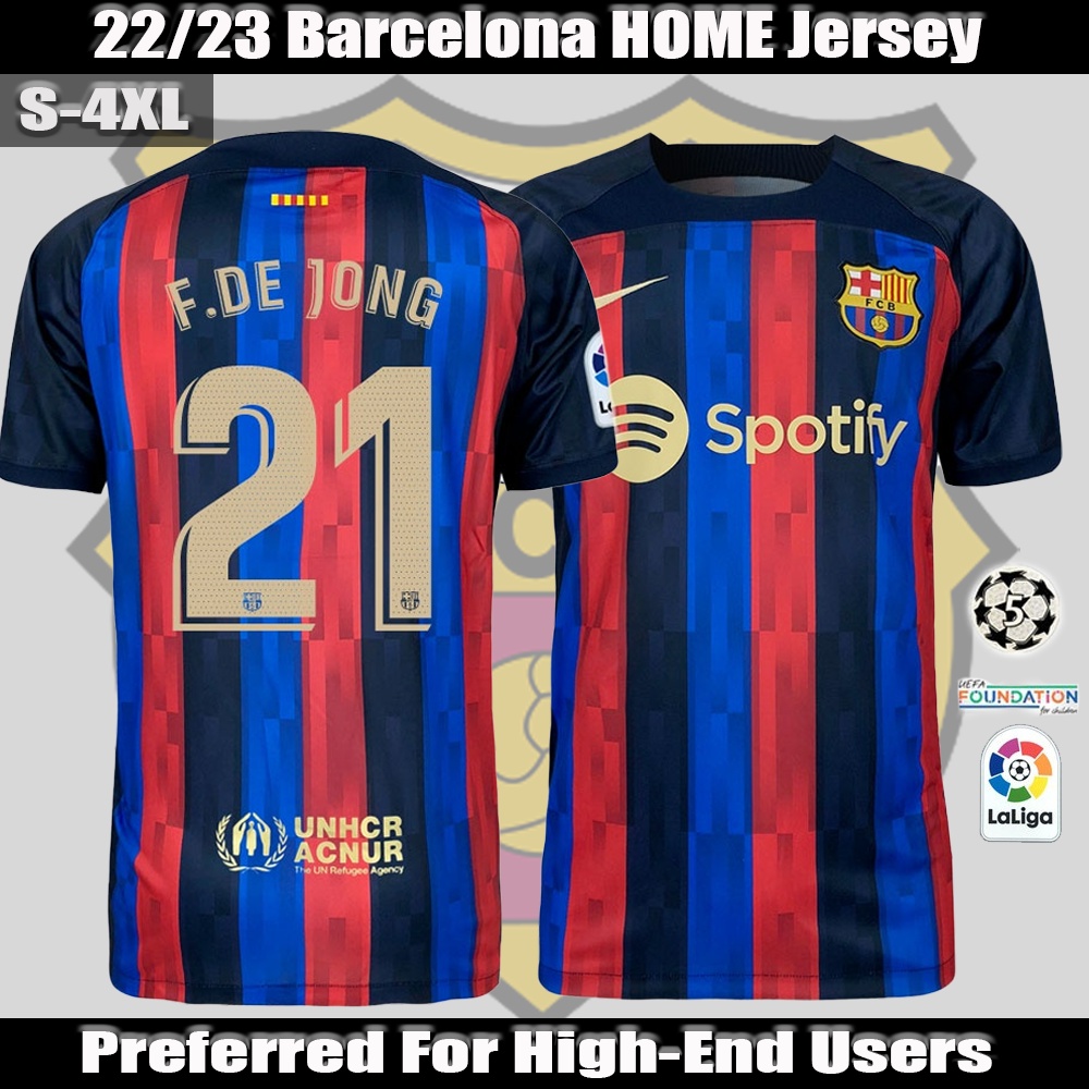 Áo Thun Đội Tuyển Barcelona Mùa Giải 22 / 23 Size S-4XL