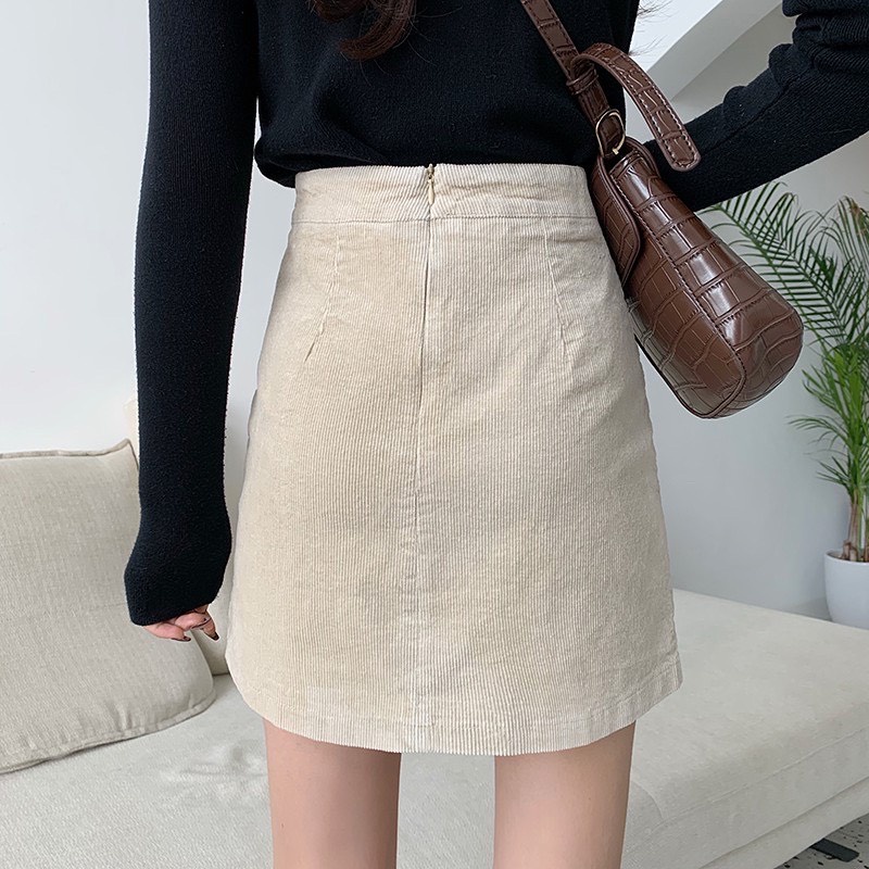 Chân Váy Kẻ Xẻ Tà Dáng Chữ A Xinh Xắn  CV09 | BigBuy360 - bigbuy360.vn