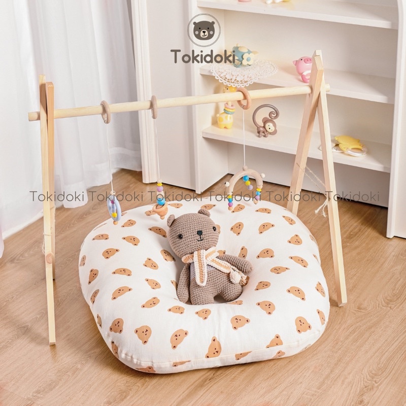 Gối chống trào ngược Muslin cao cấp TOKIDOKI