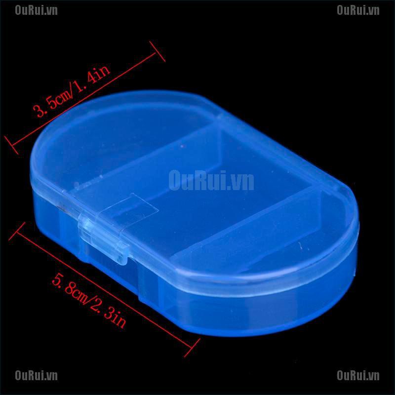 Hộp Nhựa Đựng Thuốc 3 Ngăn Tiện Lợi