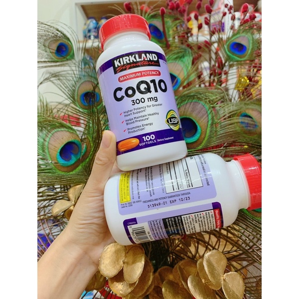 Viên Uống Kirkland CoQ10 300mg Chính Hãng Của Mỹ, Mẫu mới