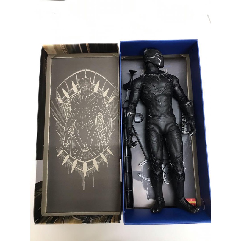 [Có video Mô hình Báo đen Black Panther Crazy toys chính hãng 1/6 - Avengers