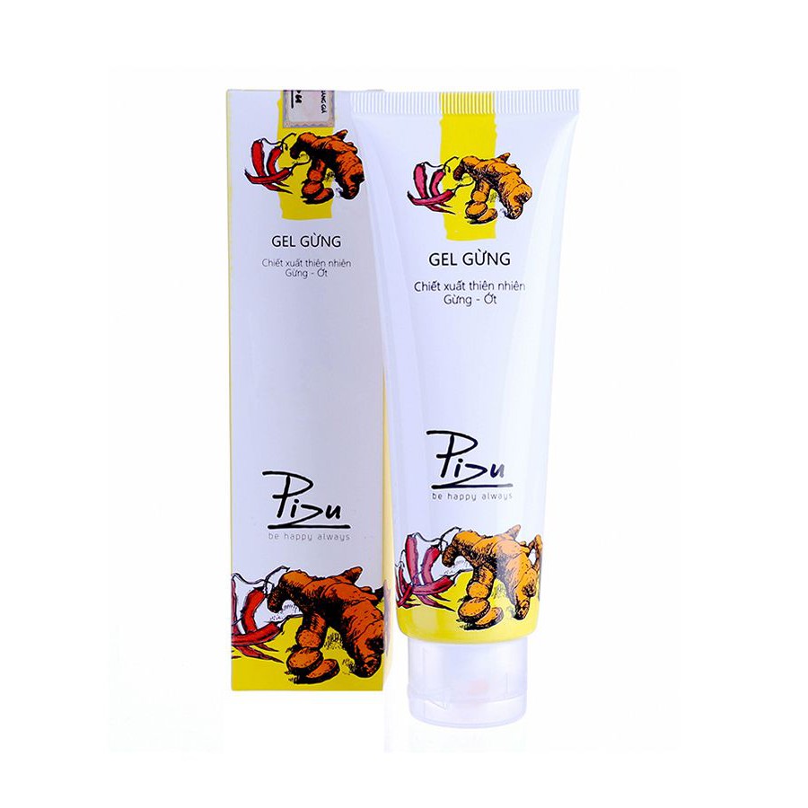 Gel Tan Mỡ Gừng Pizu