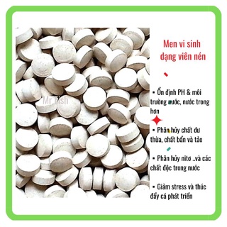 Men vi sinh dạng viên nén (5 tặng 1 | 10 tặng 3) - Viên nén vi khuẩn EM thế hệ mới xử lý và làm trong nước - Mr Fish