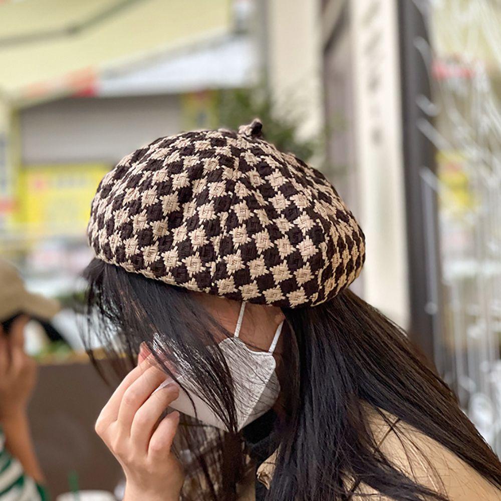 Wmes15h Mũ Nồi Họa Sĩ Hàn Quốc Mùa Thu Giữ Ấm Cho Nữ