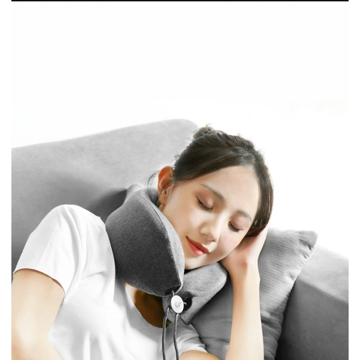 Gối massage cổ, Gối Kiêm kê cổ XiaomiYoupin Leravan LR-S100(LF-TJ001) - Hàng Chính Hãng