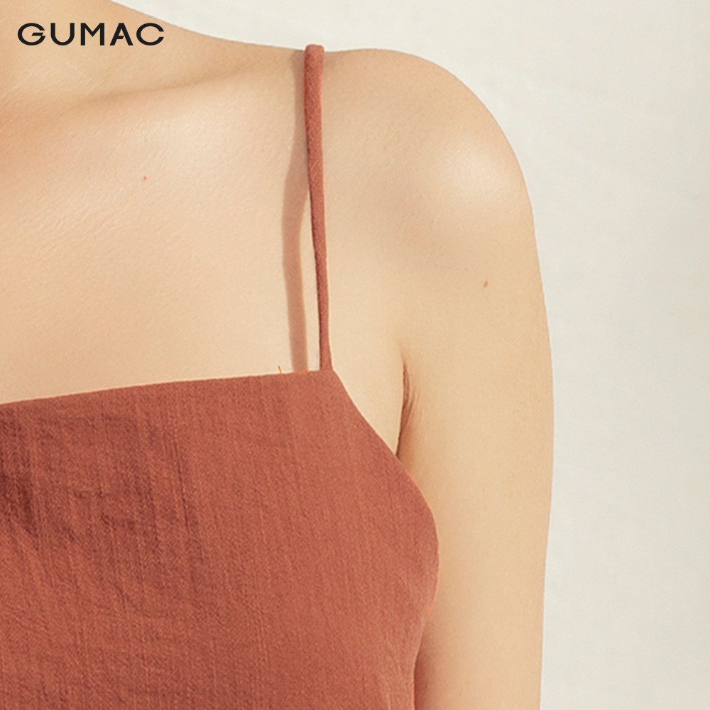 Áo 2 dây nữ cơ bản GUMAC đủ màu, đủ size thiết kế basic trẻ trung AA1181 | BigBuy360 - bigbuy360.vn