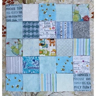 Vải thô kiện Hàn ghép quilt 6x6cm ghép chăn gối rèm cửa