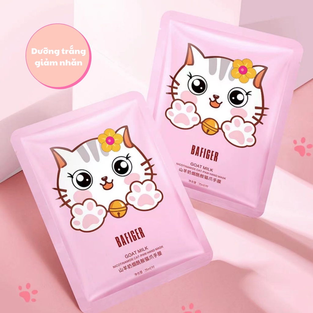 Mặt Nạ Ủ Da Tay Dưỡng Trắng Mịn Màng Chống Lão Hóa BAFIGER nội địa Trung