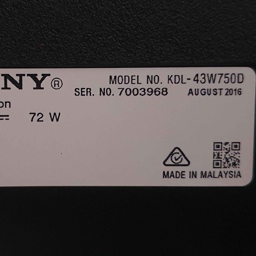 Bo mạch tivi SONY 43W750D