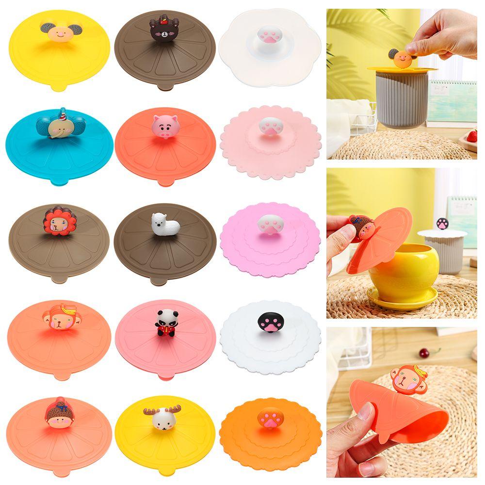 Nắp Silicone Đậy Cốc Trà Cà Phê Chống Bụi Tái Sử Dụng Được ZAIJIE24