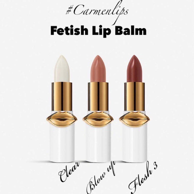 Set Son dưỡng bóng PAT McGRATH LABS Mini Lip Fetish Lip Balm Trio(bill US)