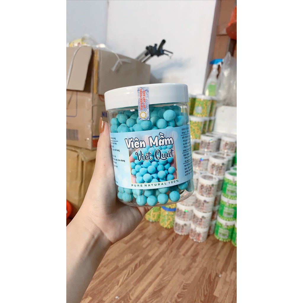 500gr viên mầm việt quất  tăng vòng 1, đẹp da và cân bằng nội tiết tố nữ có giấy chứng nhận ATTP