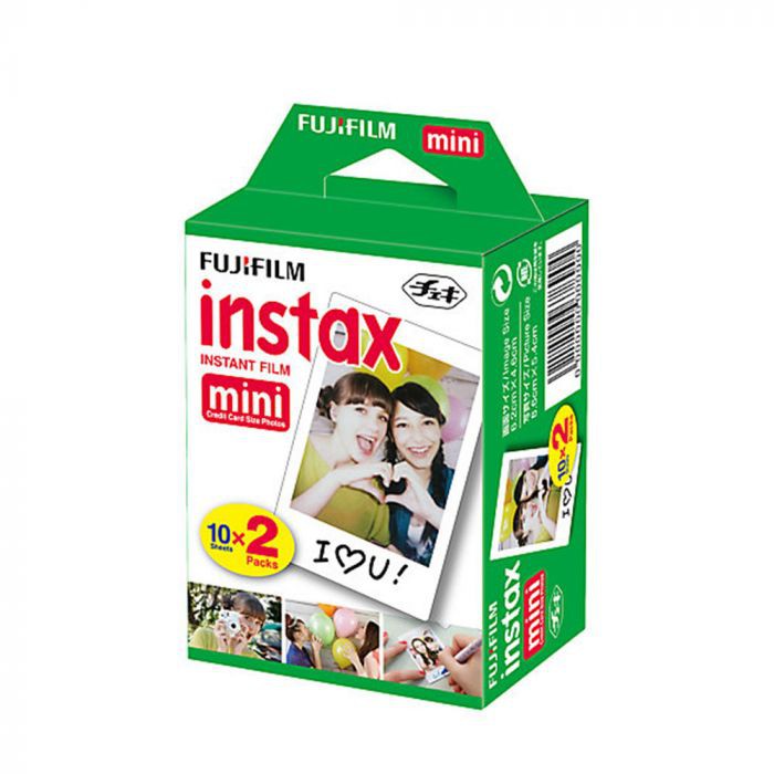 FILM INSTAX MINI Twin Pack (20 TẤM) - Fujifilm - dành cho máy ảnh lấy ngay Instax Mini | Hàng Chính Hãng