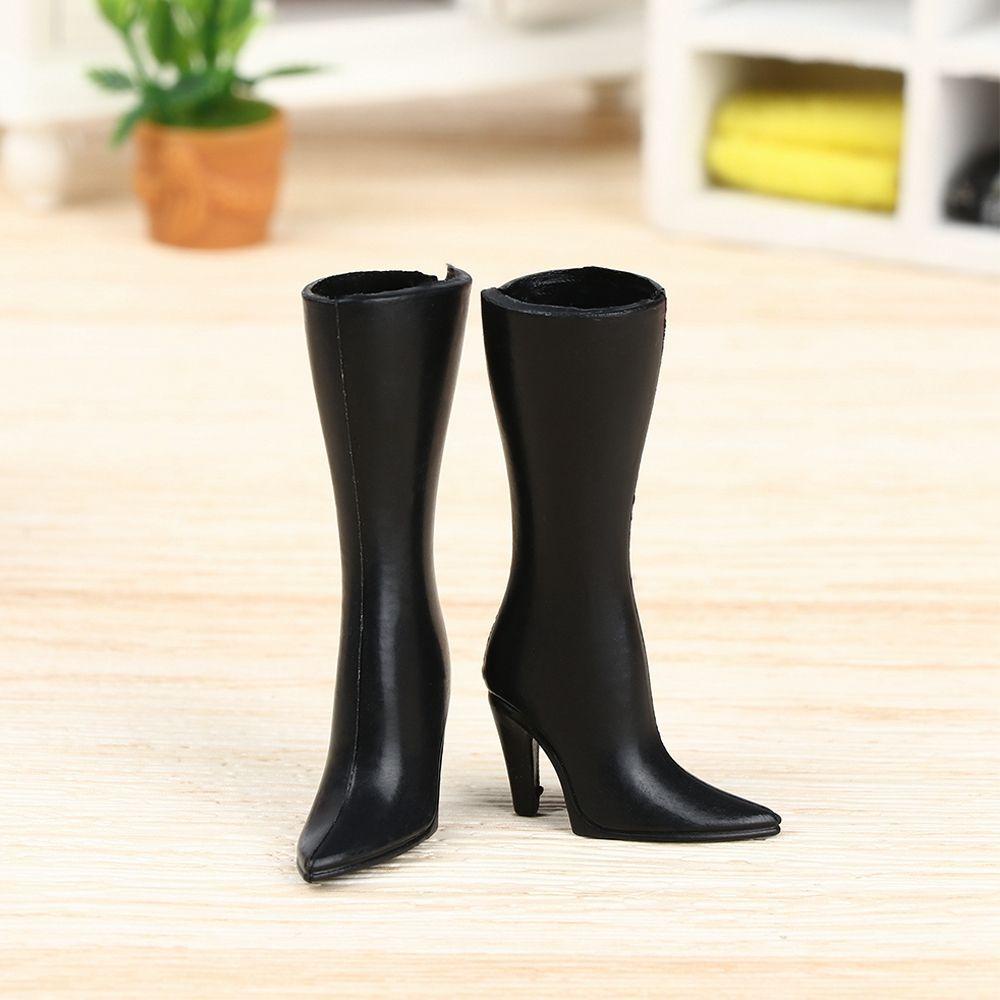 Giày Bốt Cổ Cao 2cm Dài 1 / 3 1 / 6 Thời Trang Nữ