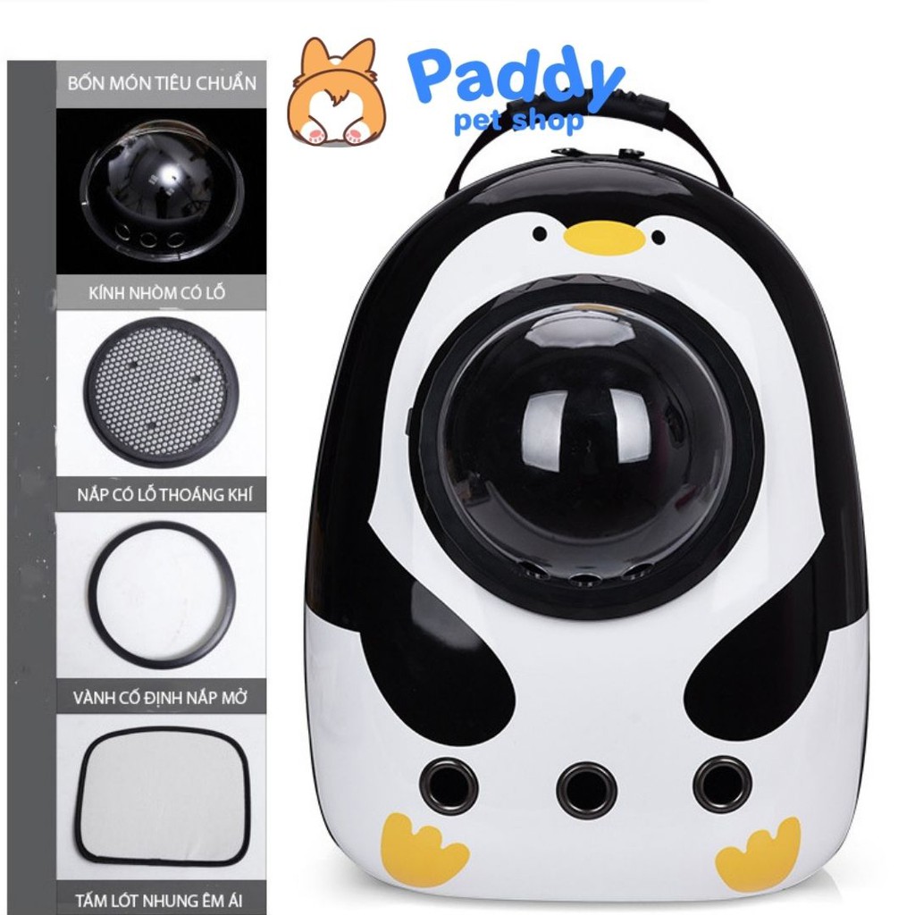 Balo Phi Hành Gia Vận Chuyển Chó Mèo (&lt;8kg)