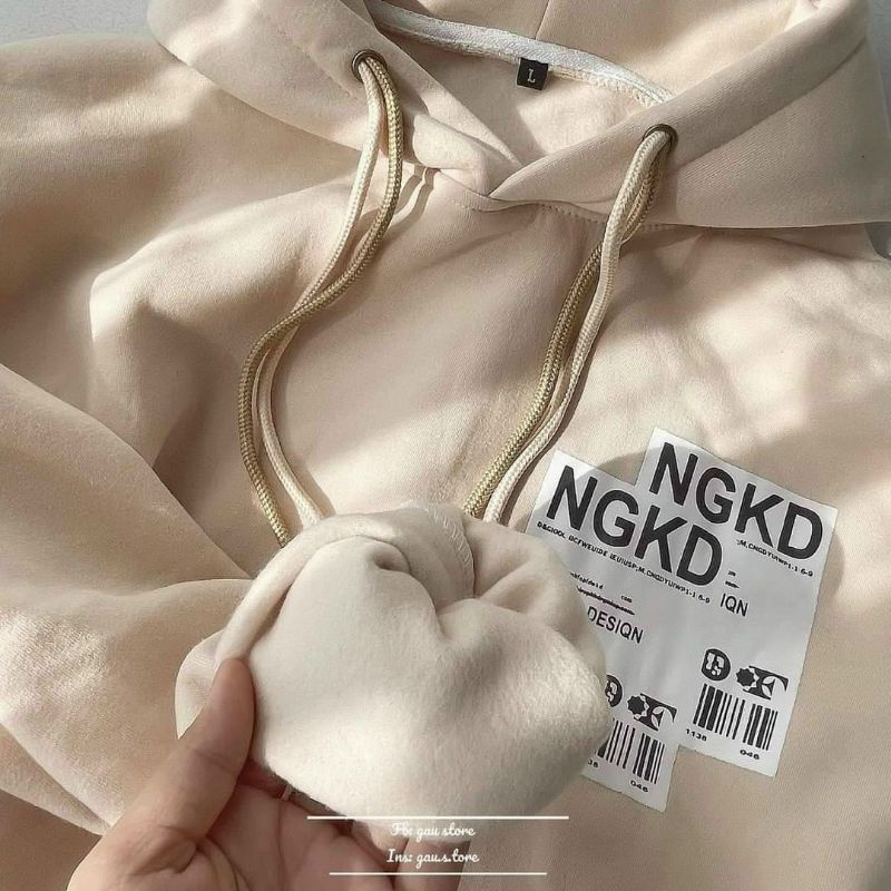 Áo hoodie unisex nam nữ có nón chất nỉ ngoại cao cấp in mã vạch, mẫu áo khoác nỉ ulzzang thời trang thu đông kèm video