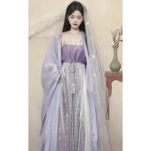 Hán phục cổ trang Trung Quốc VÂN ANH váy 3 mét, 4.5 mét giá rẻ.