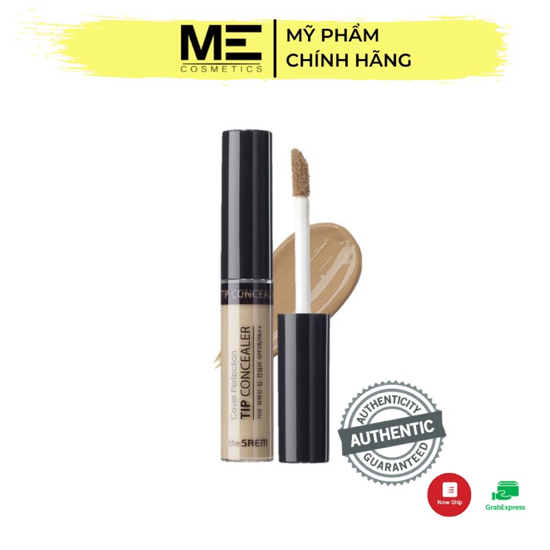 Kem Che Khuyết Điểm The Saem Cover Perfection Tip Concealer