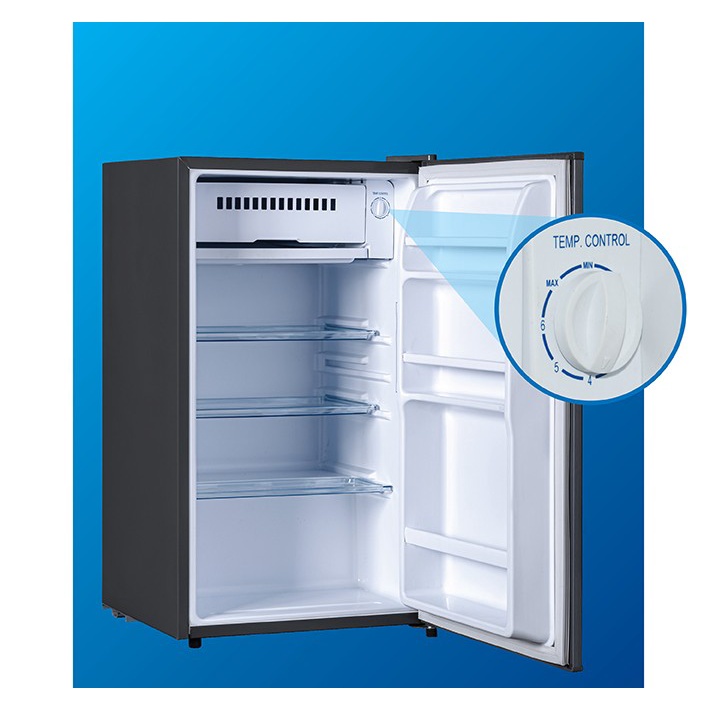 Tủ lạnh Mini 90 lít Funiki FR-91DSU Màu Đen Mẫu 2022 -Bảo hành chính hãng toàn quốc