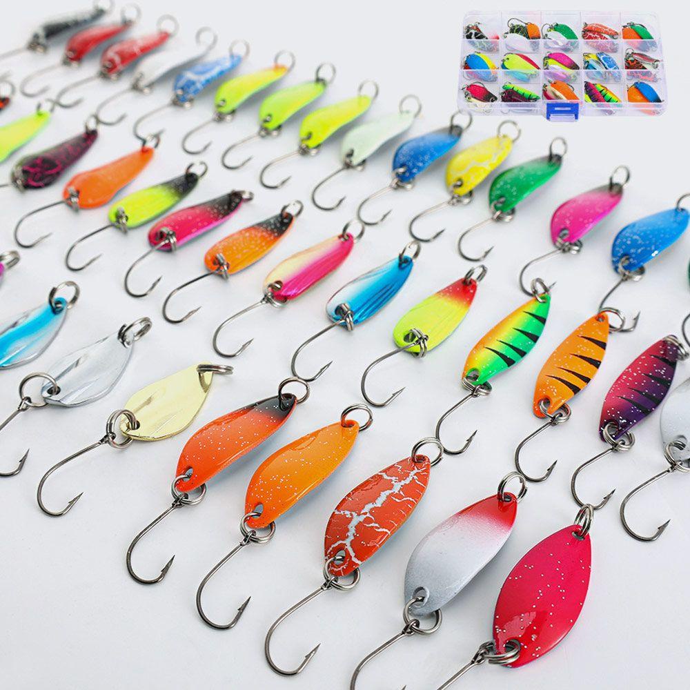 MYRONGVN Bộ 10 Mồi Câu Cá Bằng Kim Loại Chất Lượng