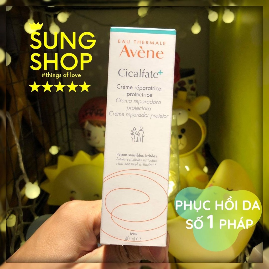 Kem Avene Cicalfate phục hồi da lành sẹo 40ml