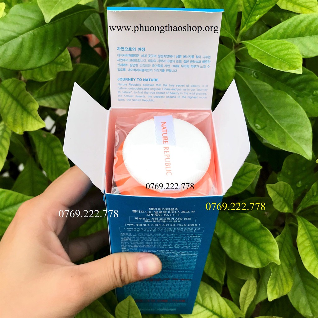 Kem Chống Nắng Ice Sun Nature Republic California Aloe SPF50+ PA+++