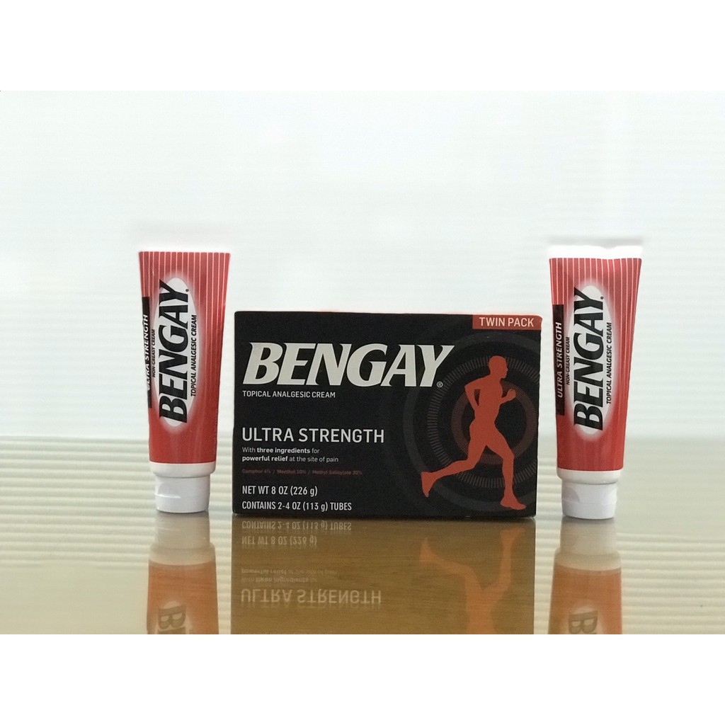 Kem xoa bóp giảm đau của Mỹ BENGAY Ultra Strength