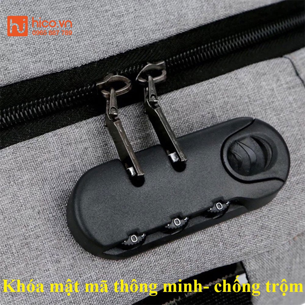 BALO VẢI NAM NỮ V019 - TRẺ TRUNG - NĂNG ĐỘNG - CÓ CỔNG USB