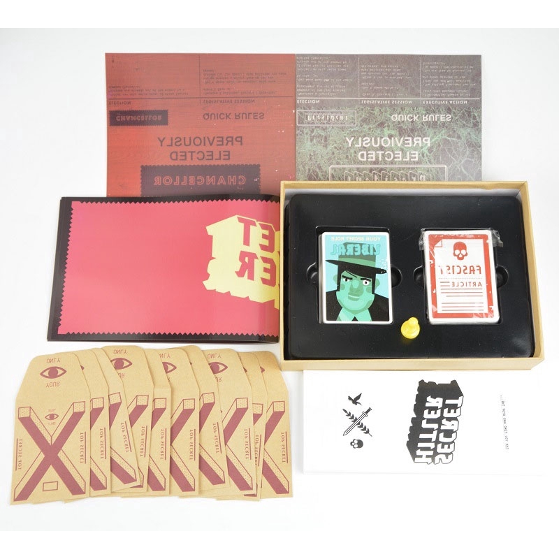 Secret Hitler Board Game Trò Chơi Hitler Bí Mật