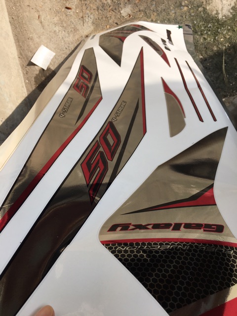 Tem rời Galaxy Chrome Y15ZR Hồng Bạc  -1