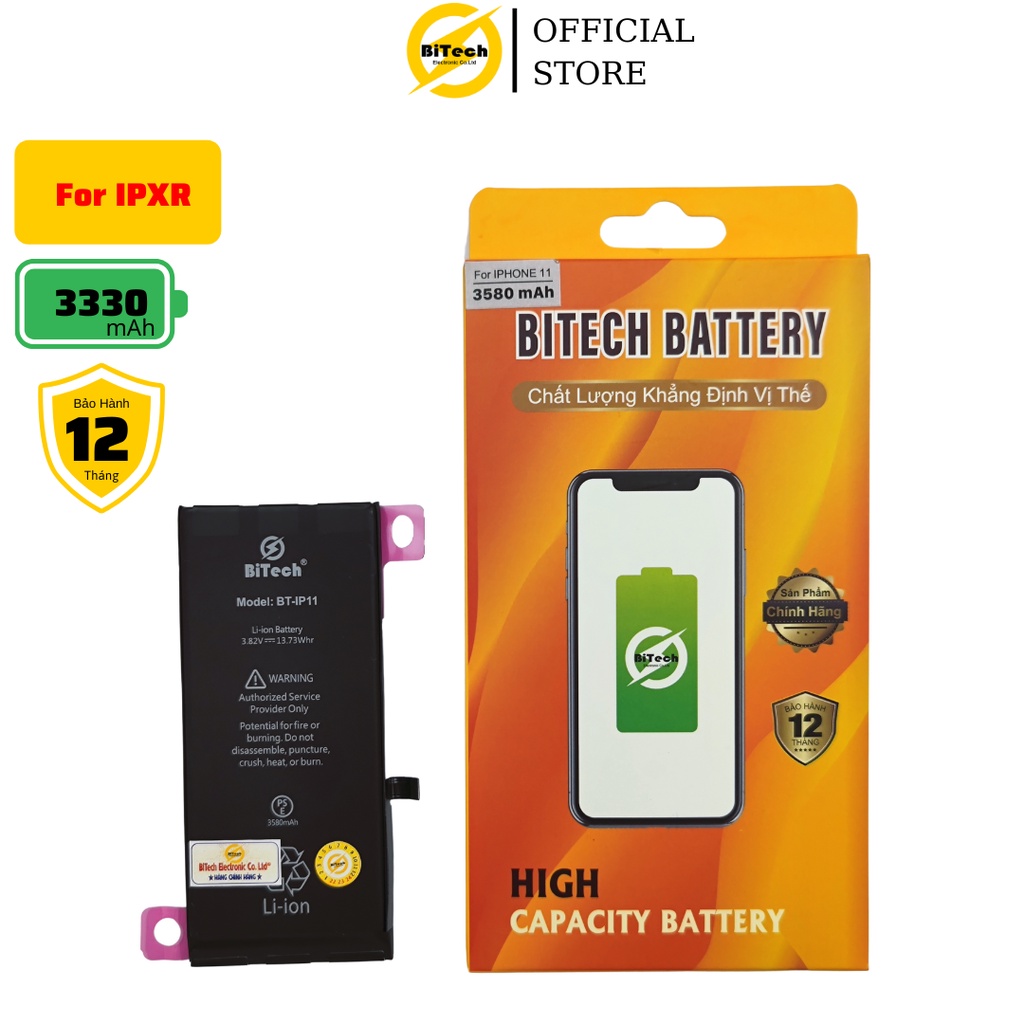 Pin điện thoại dung lượng cao BITECH BT-11