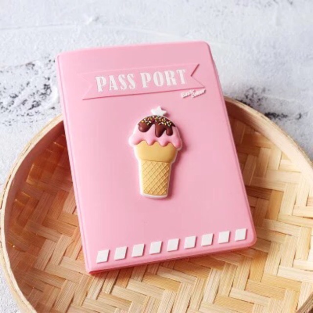 Bao đựng Passport silicon Basic Colour