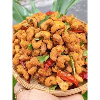 Hộp 500gr hạt điều rang tỏi ớt loại 1